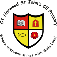 Great Harwood St John's Church of England Primary School logo