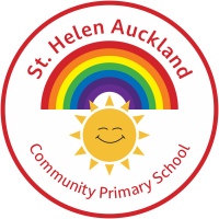 St Helen Auckland Community Primary School logo