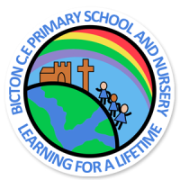 Bicton Church of England Primary School and Nursery logo